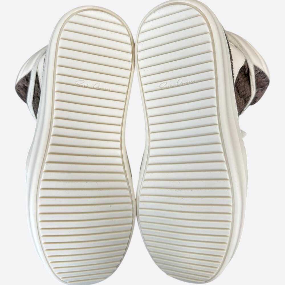 Rick Owens Python & White Women's Geobaskets - image 7